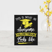 Zo ziet een Geweldige Valedictorian eruit Kaart (Gele Bloem)