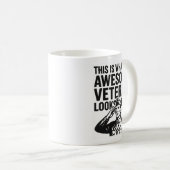 Zo ziet een Geweldige veteraan eruit Koffiemok (Voorkant rechts)