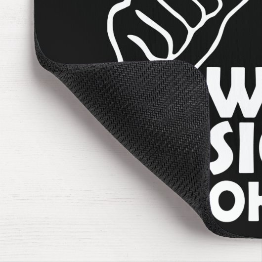 Zo ziet een geweldige webontwerper er zo uit muismat (Hoek)