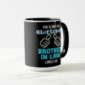 Zo ziet een geweldige zwager eruit mok (Voorkant rechts)