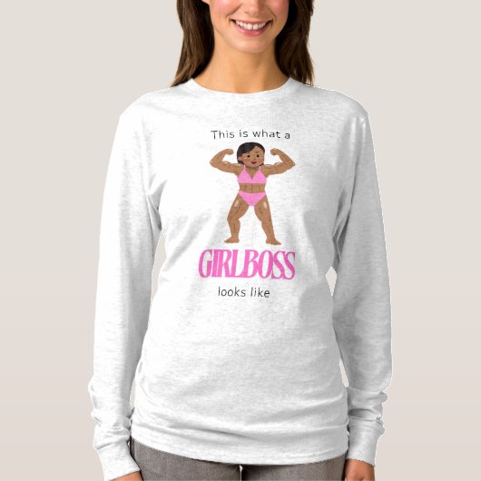 Zo ziet een GIRLBOSS eruit T-shirt (Voorkant)