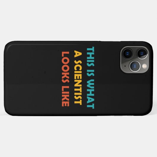 Zo ziet een wetenschapper er eruit Case-Mate iPhone case (Achterkant (horizontaal))