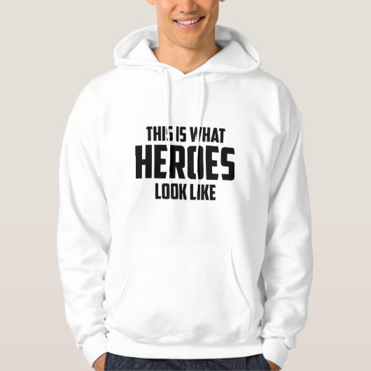 Zo ziet HEROES er uit Hoodie (Voorkant)