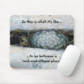 Zo ziet het eruit muismat (Met muis)