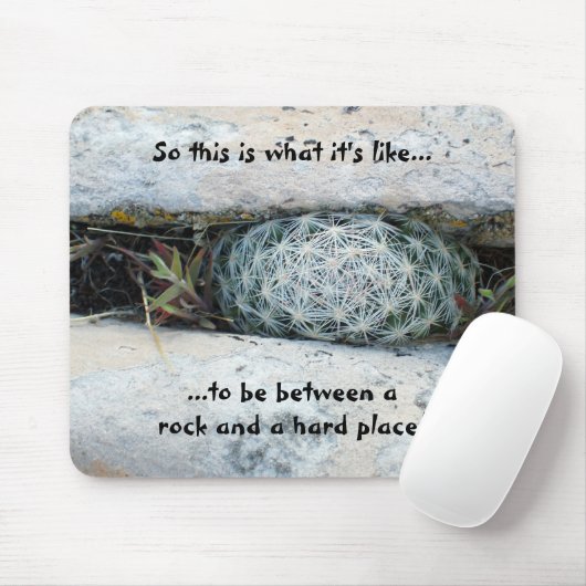 Zo ziet het eruit muismat (Met muis)