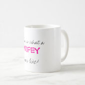 Zo ziet het eruit, WIFEY. Koffiemok (Voorkant rechts)