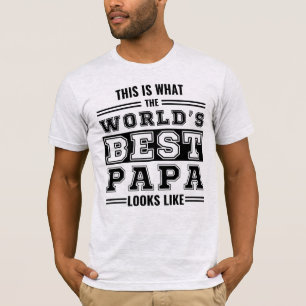 Zo ziet 's werelds beste papa eruit t-shirt