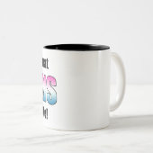 Zo ziet TRANS eruit! KoffieMok Tweekleurige Koffiemok (Voorkant rechts)