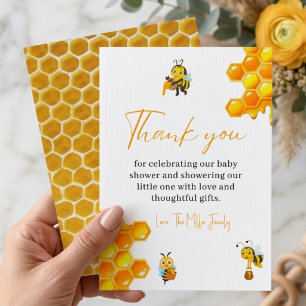Zo Zoet Als Bij Kan Baby Shower Schrijfwaren Bedankkaart