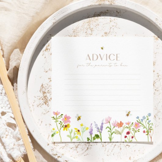 Zo Zoet Als Bij Kan Moderne Minimale Advieskaart Kaart