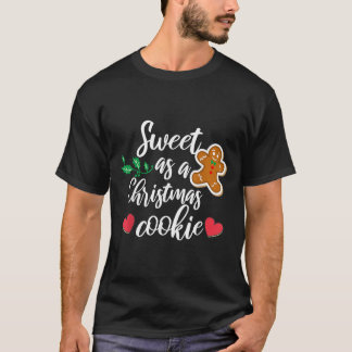 Zo Zoet Als Een Kerstkoek - Biscuit, Kerst T-shirt