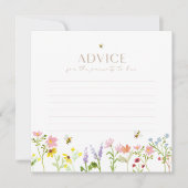 Zo Zoet Als Kan Bij Moderne Minimale Advieskaart Kaart (Voorkant)