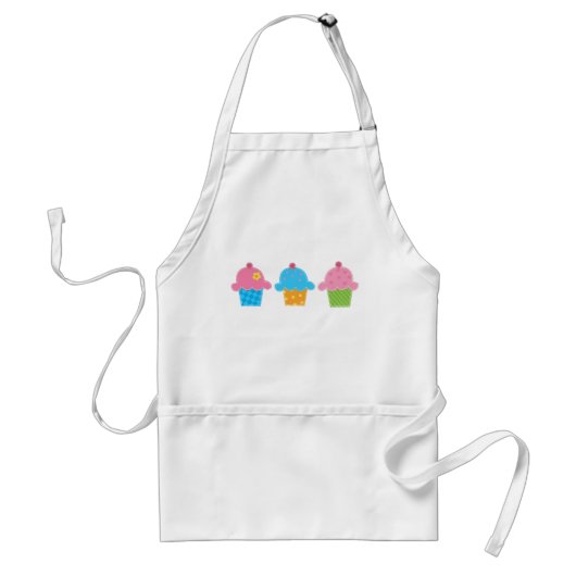 Zo zoet Cupcake Apron Standaard Schort (Voorkant)