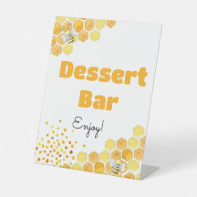 Zo zoet om een bij te zijn kids verjaardag dessert