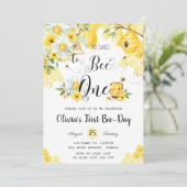 Zo Zoet om één bloemige 1e verjaardag te zijn Kaart (Staand voorkant)