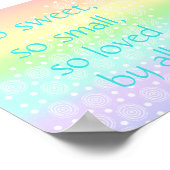 Zo Zoet, Zo Kleine Babykamer Print (Hoek)