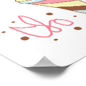 Zo zoete ijskap poster (Hoek)