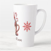 Zo Zoete Kerstman Dwerg Latte Mok (Rechts)