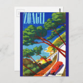  Zoagli Genova Italië Europees Toerisme Briefkaart (Voorkant / Achterkant)