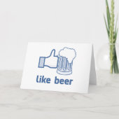 Zoals Beer Feestdagen Kaart (Voorkant)