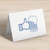 Zoals Beer Feestdagen Kaart