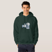Zoals Beer op St Patrick's Day Hoodie (Voorkant volledig)