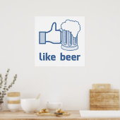 Zoals Beer Poster (Keuken)