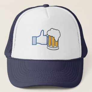 Zoals bier (kleur) trucker pet