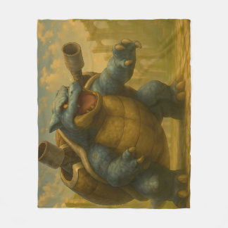 zoals blastoise fleece deken