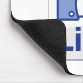 Zoals Button (zoals ik) Muismat (Hoek)