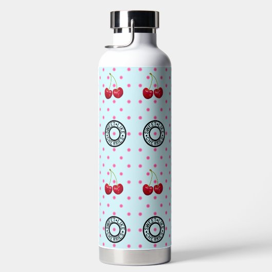 ZOALS CHERRIES MOM Retro  Heart Blue Waterfles (Rechts)