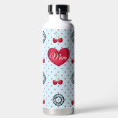 ZOALS CHERRIES MOM Retro  Heart Blue Waterfles (Links)