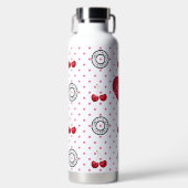 ZOALS CHERRIES STEPMOM Retro Hart Wt Waterfles (Voorkant)