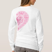 Zoals de maan t-shirt (Achterkant)