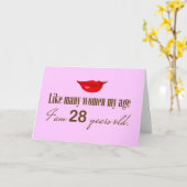 Zoals de meeste vrouwen van mijn leeftijd - ik ben kaart (Gele Bloem)