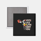 Zoals de rechten van je dochter afhankelijk zijn v magneet (Voorkant / Achterkant)