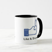 Zoals & delen? mok (Voorkant rechts)