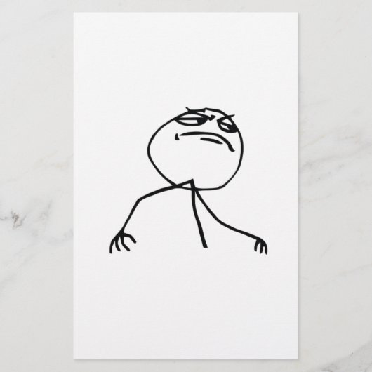 Zoals een baas briefpapier (Voorkant)