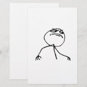 Zoals een baas briefpapier (Voorkant / Achterkant)