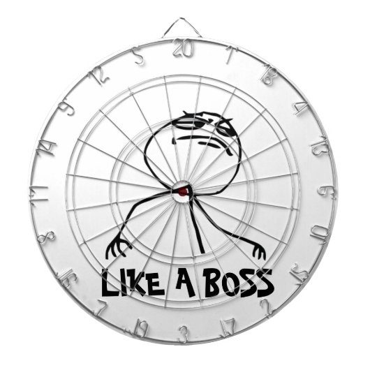 Zoals een baas dartbord (Voorkant)