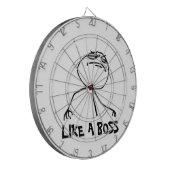 Zoals een baas dartbord (Voorkant Links)