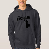 Zoals een baas meme hoodie (Voorkant)