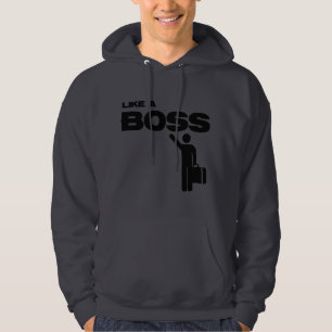 Zoals een baas meme hoodie
