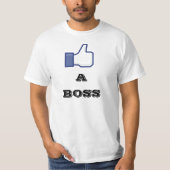 Zoals een baas t-shirt (Voorkant)