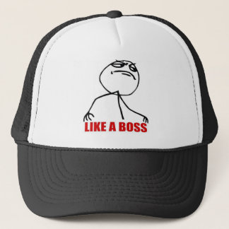 Zoals een baas trucker pet