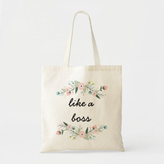 Zoals een Bodemprijsaanduiding Floral Canvas tas