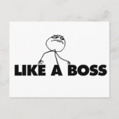 Zoals een BOSS Briefkaart (Voorkant)