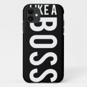 ZOALS EEN BOSS Case-Mate iPhone CASE (Achterkant)