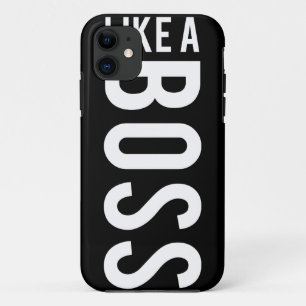 ZOALS EEN BOSS iPhone 11 HOESJE