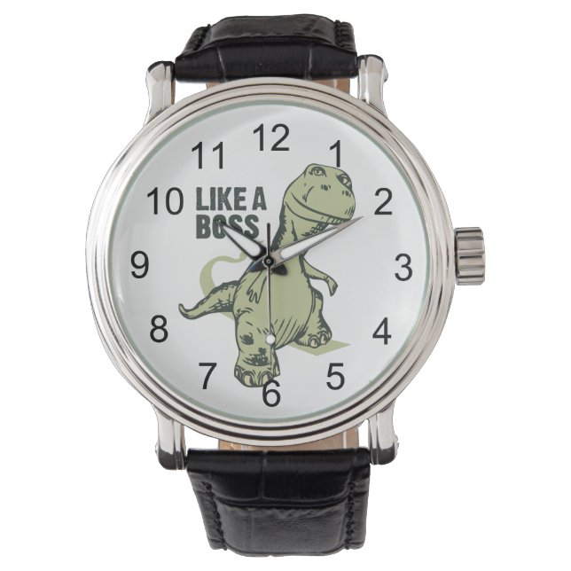 Zoals een Boss Dinosaur Horloge (Voorkant)